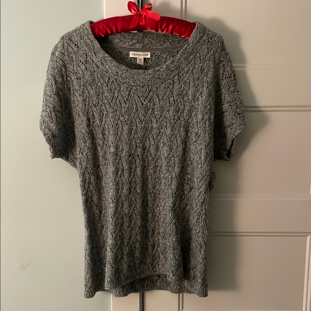 Coldwater Creek Gray Sweater